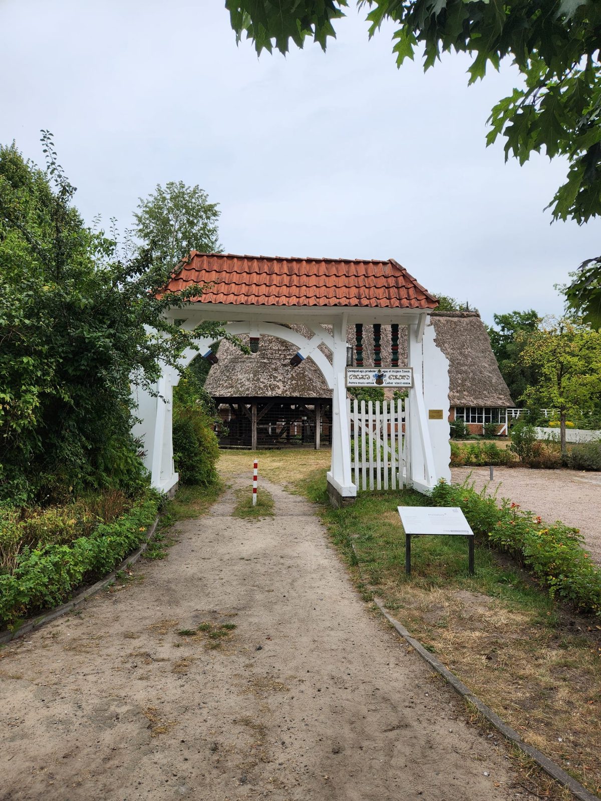Altländer Prunkpforte von 1791 im Freilichtmuseum