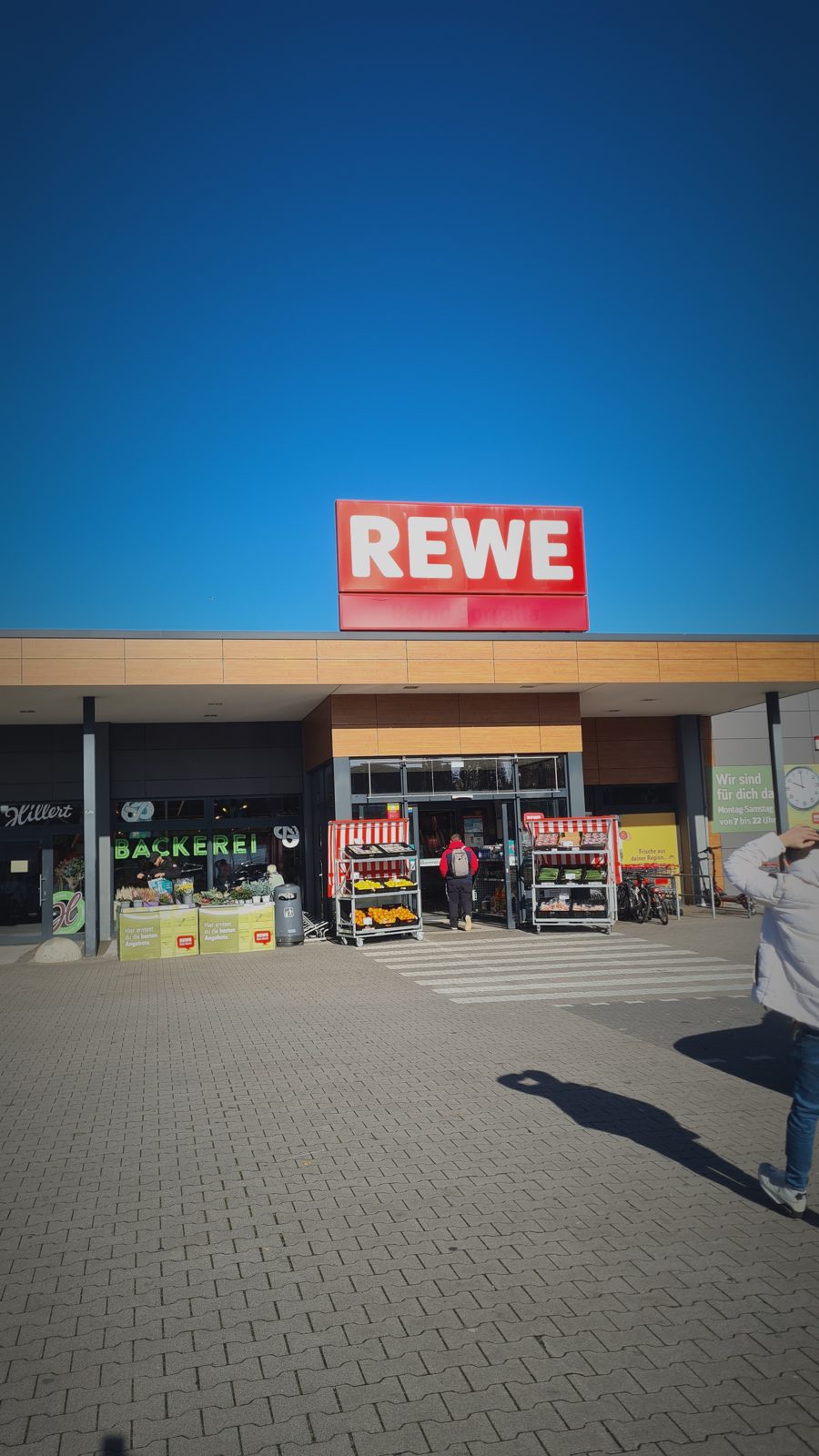 REWE Eingang