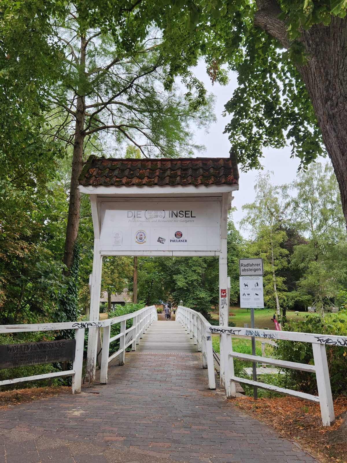 Die Wohltmannbrücke zur Museumsinsel
